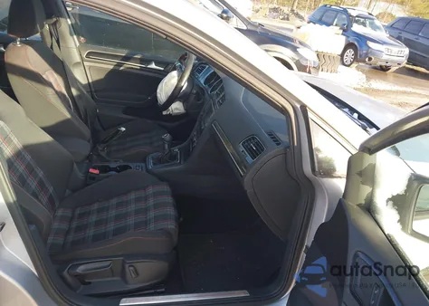 2017 Volkswagen Golf Gti Sport 4-Door from USA, damaged, VIN 3VW547AUXHM001750